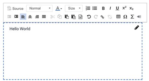 For <b>toolbars</b> in absolutely positioned containers without width restrictions also the isFloating option is required to be true. . Ckeditor 5 all toolbar items